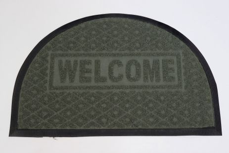 Напівкруглий вхідний килимок Грасс 40x60 см 2405-7 Напівкруглий вхідний килимок Грасс 40x60 см 2405-7