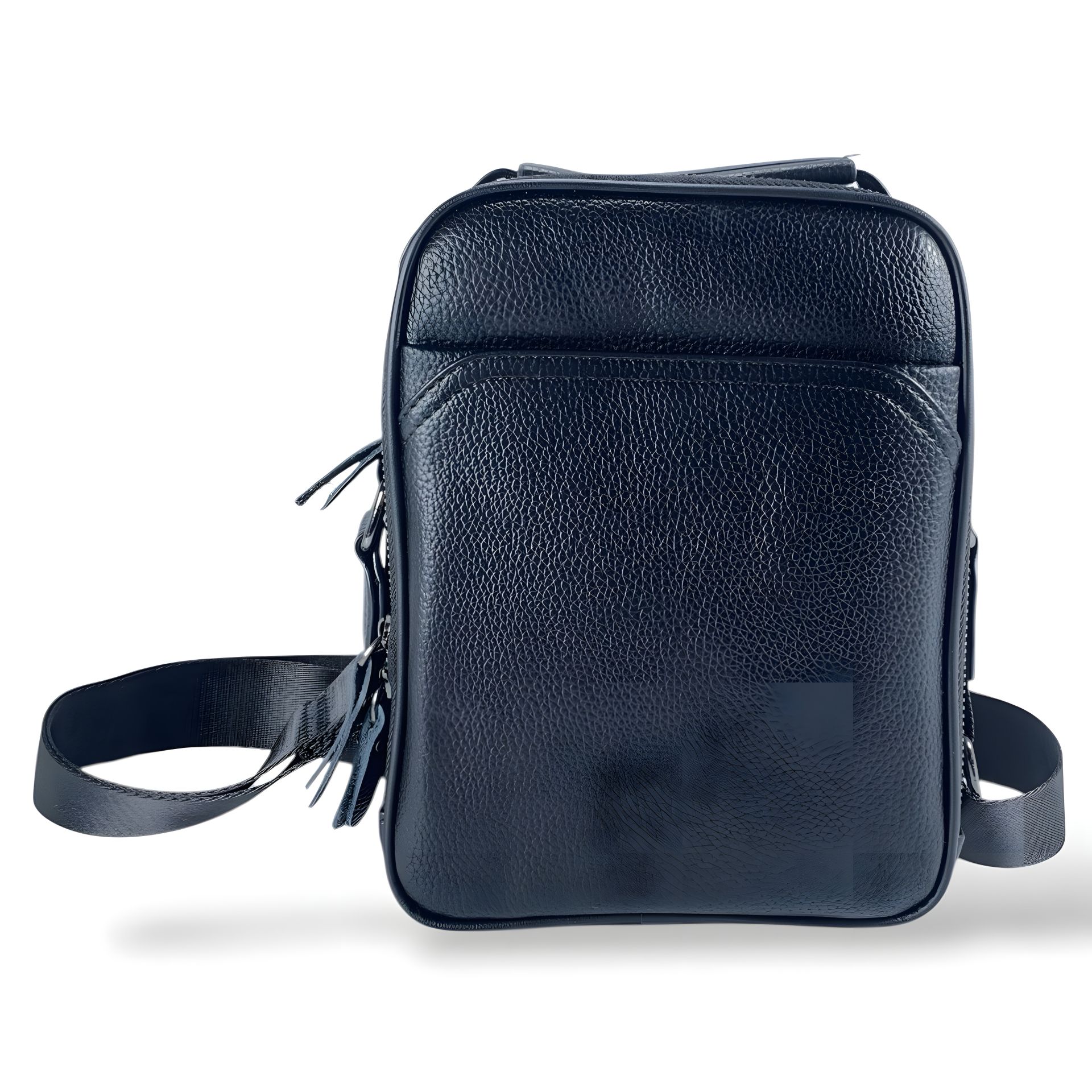 Чоловіча натурал. шкіряна сумка через плече (2 відділення) Чоловіча натурал. шкіряна сумка через плече (2 відділення)