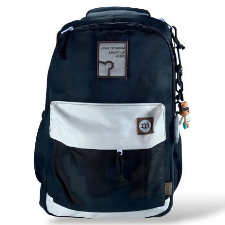 Портфель водонепроникний для дівчаток 12-18 років, чорний