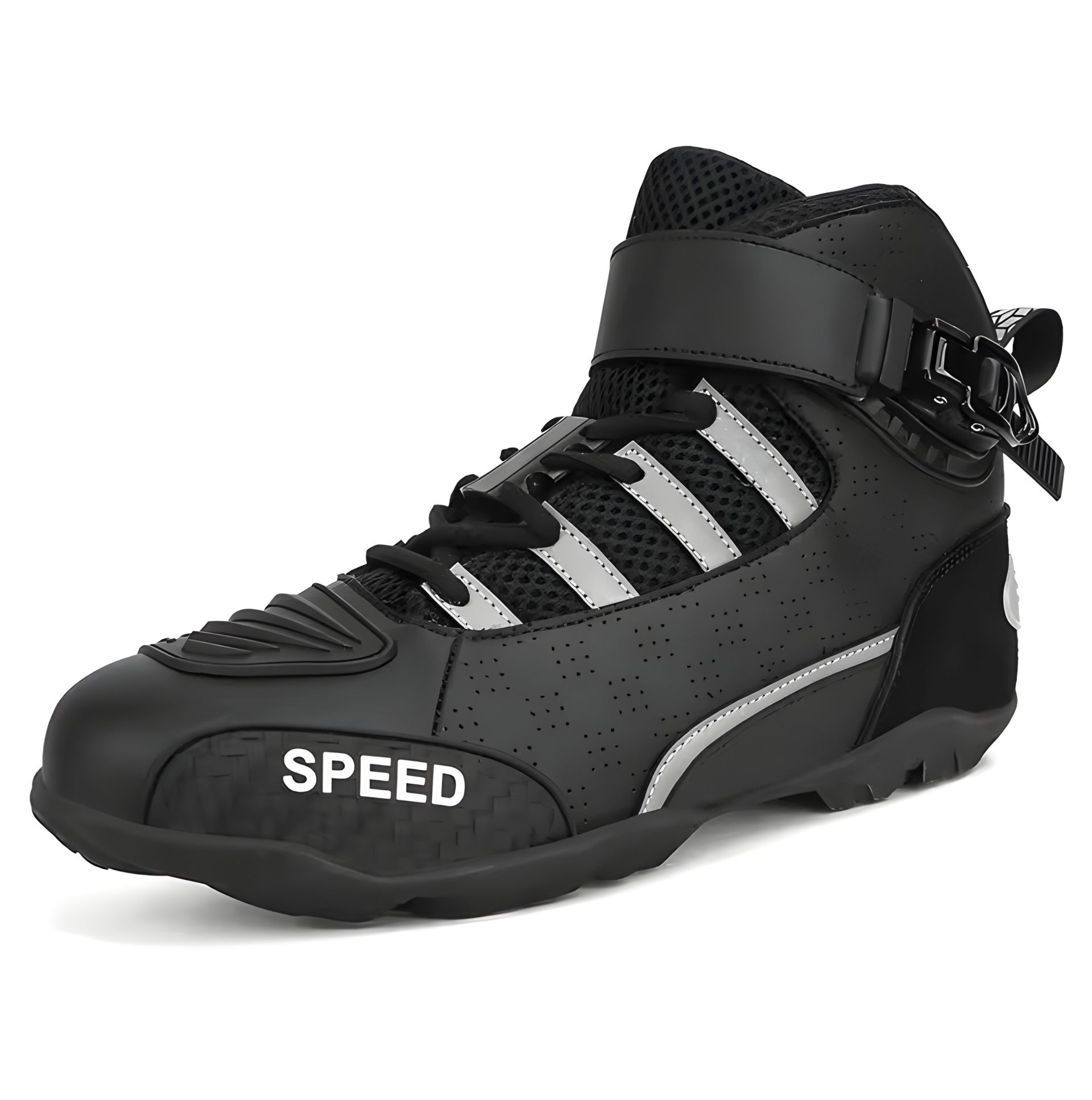 Мотоциклетные ботинки 44, обувь мотоциклиста, нубук черные Мотоциклетные ботинки 44, обувь мотоциклиста, нубук черные