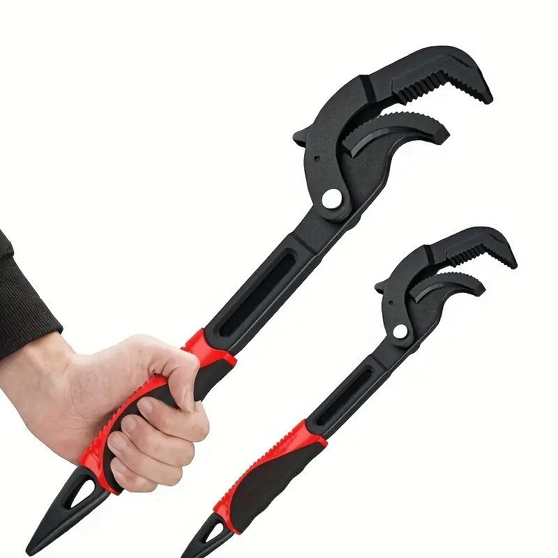 Универсальный гаечный ключ зажимной с кручком 30-63 мм Универсальный гаечный ключ зажимной с кручком 30-63 мм