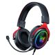 Дротові ігрові навушники ONIKUMA Gaming with LED X10, USB, 3.5mm, 2.1m, black-red Дротові ігрові навушники ONIKUMA Gaming with LED X10, USB, 3.5mm, 2.1m, black-red