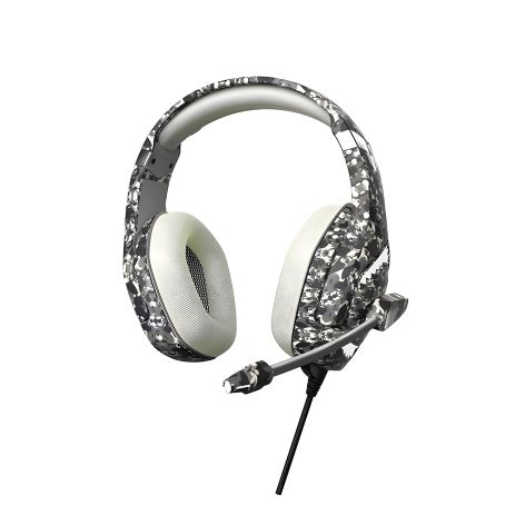 Дротова ігрова гарнітура ONIKUMA Gaming with LED K1 Pro, USB, 3.5mm, 2.2m, Camouflage-Grey Дротова ігрова гарнітура ONIKUMA Gaming with LED K1 Pro, USB, 3.5mm, 2.2m, Camouflage-Grey