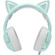 Дротова ігрова гарнітура ONIKUMA Gaming CAT with LED K9, USB, 3.5mm, 2.2m, green Дротова ігрова гарнітура ONIKUMA Gaming CAT with LED K9, USB, 3.5mm, 2.2m, green