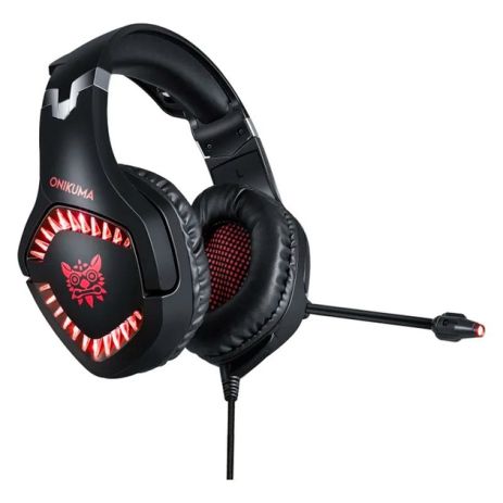 Наушники ONIKUMA Gaming with LED K1 Pro black-red