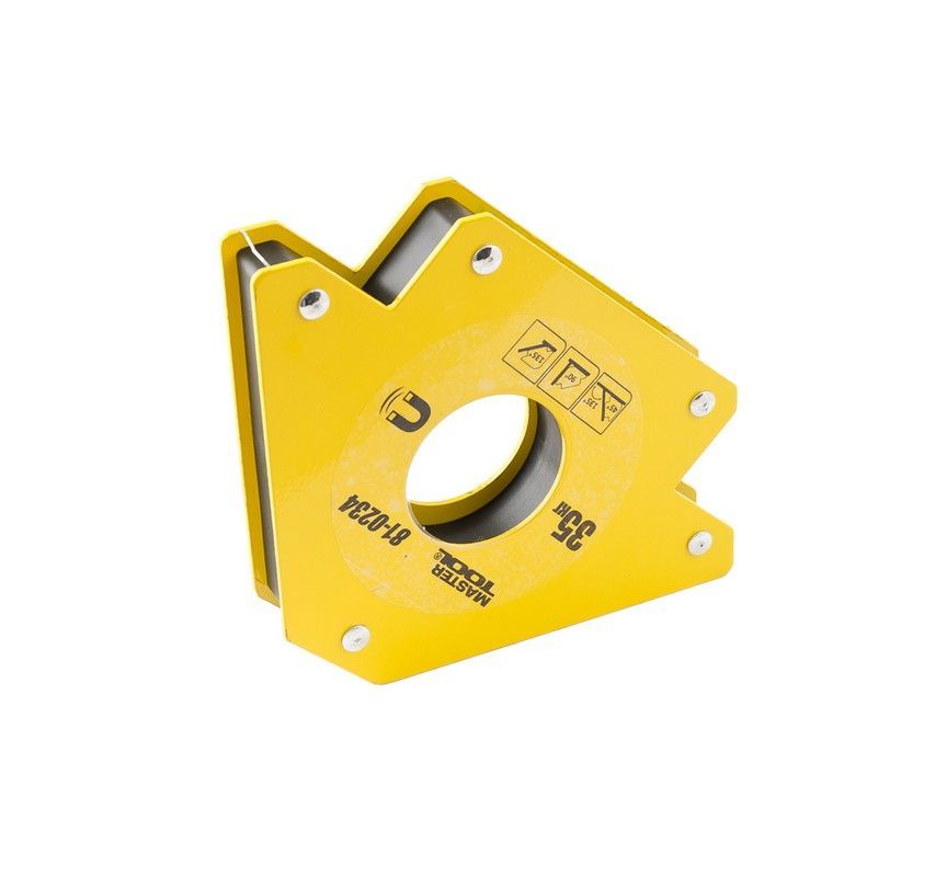 Магнит для сварки 35 кг 45°/90°/135° MASTERTOOL 81-0234 Магнит для сварки 35 кг 45°/90°/135° MASTERTOOL 81-0234