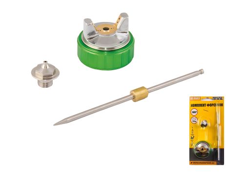 Змінна форсунка для пневмопістолета для фарбування LVLP Ø 1.3 мм - дюза голка голка MASTERTOOL 81-8693