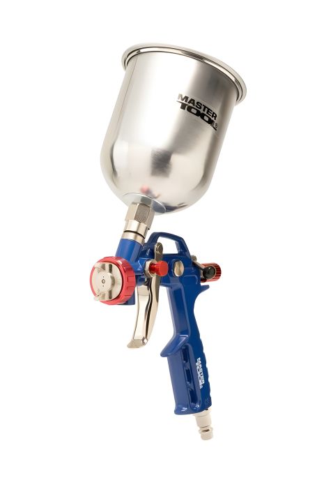 Краскопульт пневматичний HP FEED 600 мл Ø 1,5 мм круглий/плоский факел 120-170 л/хв 3,5-5 бар MASTERTOOL (81-8719) Краскопульт пневматичний HP FEED 600 мл Ø 1,5 мм круглий/плоский факел 120-170 л/хв 3,5-5 бар MASTERTOOL (81-8719)