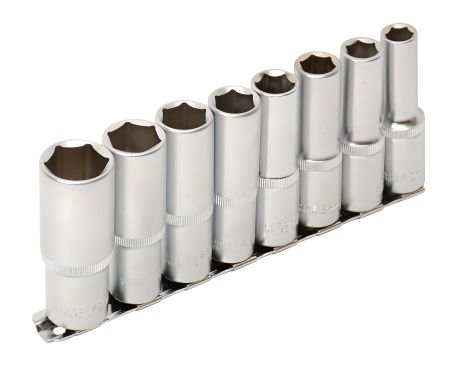 Набір головок торцевих подовжених ½" 10-22 мм, 8 шт MASTERTOOL 78-1208 Набір головок торцевих подовжених ½" 10-22 мм, 8 шт MASTERTOOL 78-1208