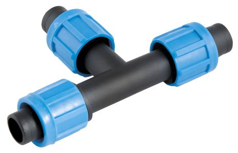 Затискний трійник для краплинної стрічки 16 мм, MASTERTOOL 92-9154