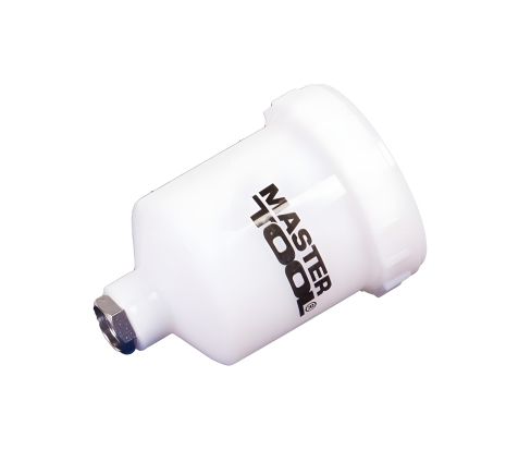 Пластиковый бачок для покрасочного пневмопистолета 125 мл ВР 14х1 мм MASTERTOOL 81-8612