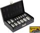 Набір торцевих головок E-TORX ¼" E4-E10 ½" E10-E22 CrV 14 шт металевий кейс MASTERTOOL 78-1414