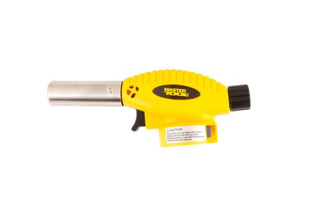 Газовий пальник "Метеор" з п’єзопідпалом, керамічний захист Ø 20 мм, MASTERTOOL 44-5040