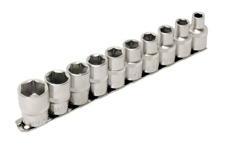 Набор торцевых головок 6-гранных ½", 10 шт MASTERTOOL 78-1210