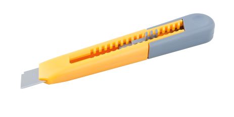 Строительный нож с отломным лезвием 18 мм ABS пластик кнопочный фиксатор MASTERTOOL 17-0321 Строительный нож с отломным лезвием 18 мм ABS пластик кнопочный фиксатор MASTERTOOL 17-0321