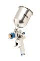 Пневматичний краскопульт HVLP AERO ВАЛБ 600 мл Ø 1,4 мм круглий/плоский факел 170-260 л/хв 3-4 бар MASTERTOOL 80-8903