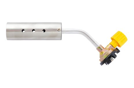 Газовий пальник для балона "Вега" обертання 360° Ø 32 мм/1300°С подовжене сопло MASTERTOOL 44-5022