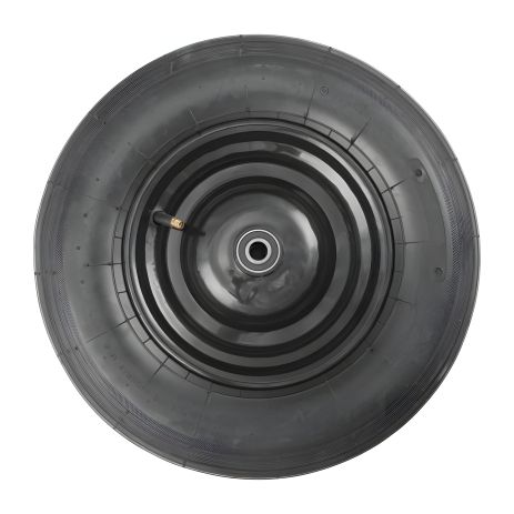 Колесо пневматическое с металлическим диском и камерой PN 3.5х8 Ø 40 см MASTERTOOL 79-9841 Колесо пневматическое с металлическим диском и камерой PN 3.5х8 Ø 40 см MASTERTOOL 79-9841