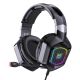 Дротова ігрова гарнітура ONIKUMA Gaming with RGB X8, USB, 3.5mm, 2.2m, black Дротова ігрова гарнітура ONIKUMA Gaming with RGB X8, USB, 3.5mm, 2.2m, black