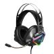 Ігрова гарнітура дротова REMAX Gaming Headphone LED Wargod Series RM-810, USB, 7.1, 2.5m, black