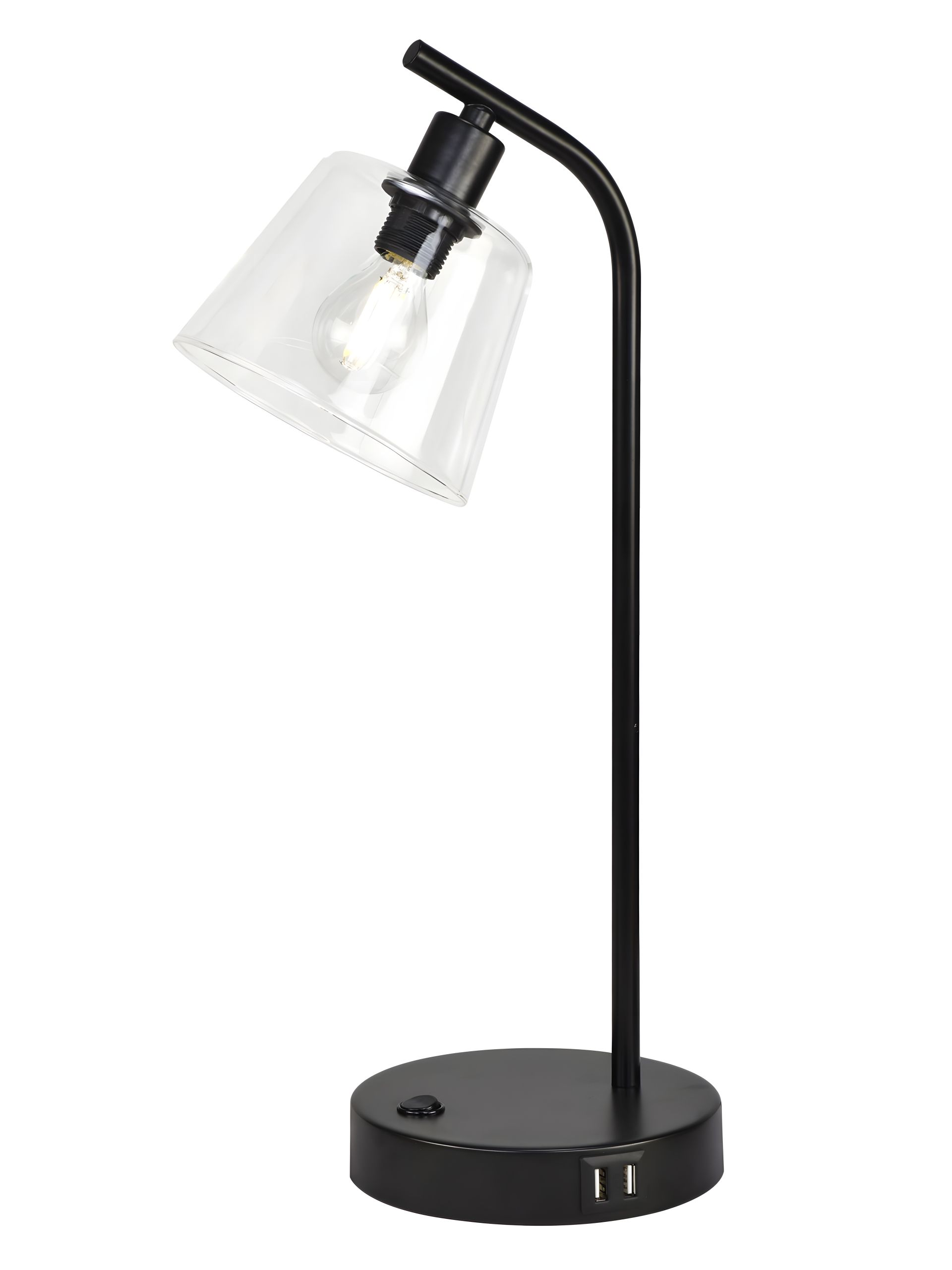 Декоративна настільна лампа VALESO LT91089E BK, чорна Декоративна настільна лампа VALESO LT91089E BK, чорна