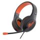 Дротова ігрова гарнітура MeeTion Gaming Backlit MT-HP021, USB, 3.5mm, 1.8m, black-orange