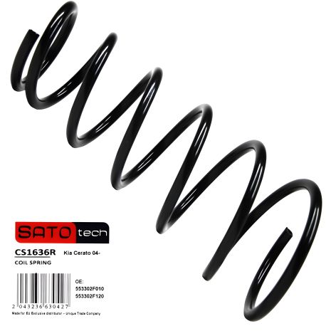 KIA CERATO 04-, пружина SATO (CS1636R)