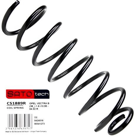 VECTRA B OPEL Пружина 10.95 - 04.02 R, SATO (CS1889R) VECTRA B OPEL Пружина 10.95 - 04.02 R, SATO (CS1889R)