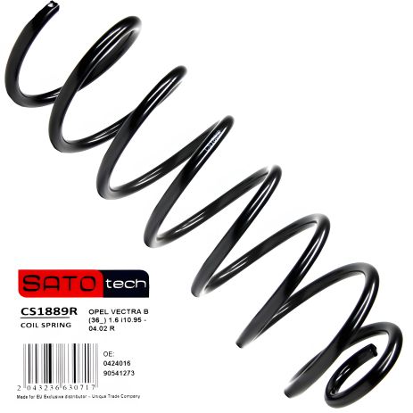 VECTRA B OPEL Пружина 10.95 - 04.02 R, SATO (CS1889R) VECTRA B OPEL Пружина 10.95 - 04.02 R, SATO (CS1889R)