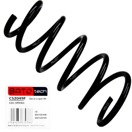 Пружина для DACIA LOGAN 04-, SATO (CS2049F)