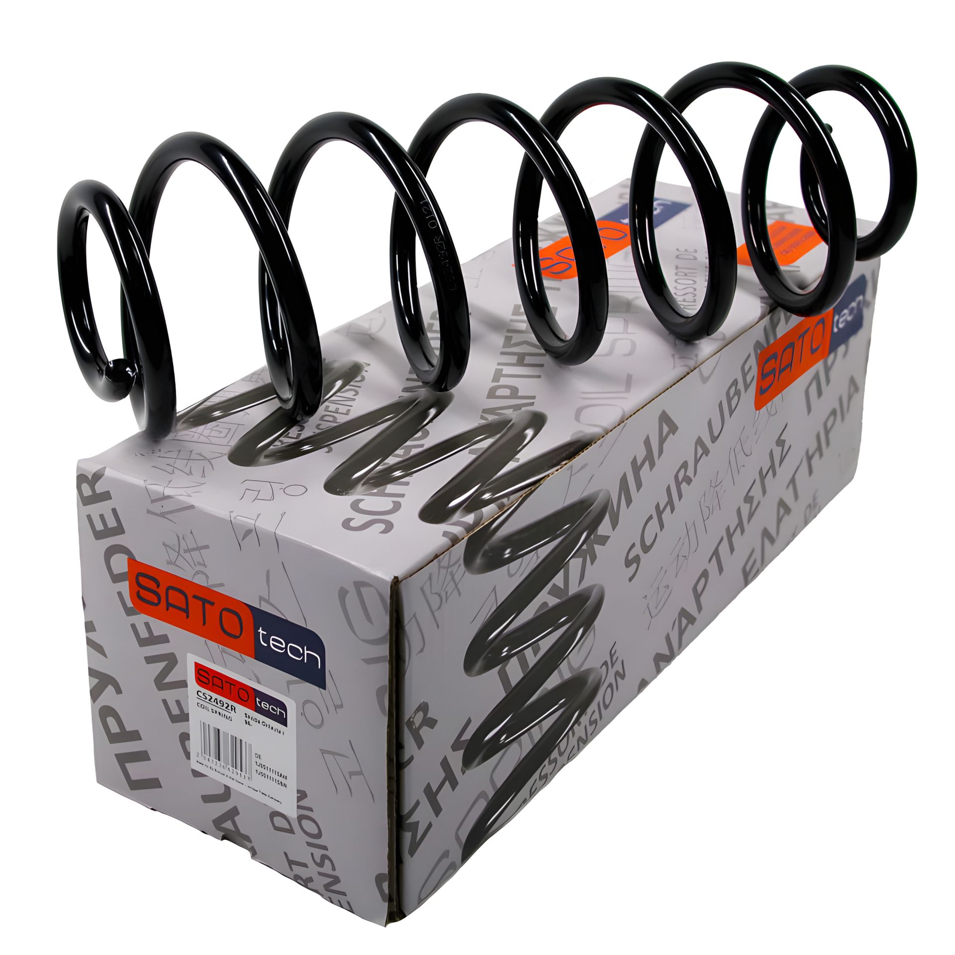 Пружина для SKODA OCTAVIA I - 1,4 / 1,6, SATO (CS2492R) Пружина для SKODA OCTAVIA I - 1,4 / 1,6, SATO (CS2492R)