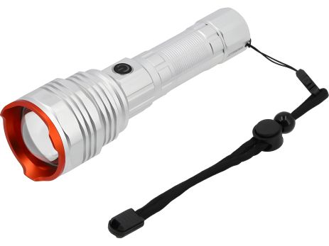 Фонарь ручной диод Sthor от Sharumbers. Li-Ion 3,7 в 2,6 AGD, 50 Вт, 4 Dir- 4500/2000/1000/120 LM Yato 88556