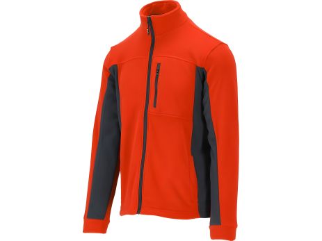 Полиэстеровый флисовый костюм, XXL, красно-черный, 3 кармана [10] Yato YT-79204