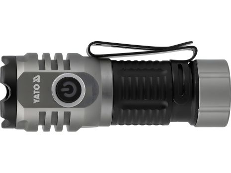 Ліхтар – це ручний діод з акули. Li-po 3,7 0,7 Agd, 10 Вт, 7 Di-1000/600/300/50 LM [24] Yato YT-085610
