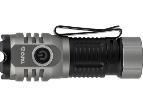 Фонарь - это ручной диод из акулы. Li-po 3,7 в 0,7 Agd, 10 Вт, 7 Di-1000/600/300/50 LM [24] Yato YT-085610