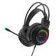 Наушники XTRIKE ME Gaming RGB HP-318 |2*3.5mm, PC/PS4/PS5| black