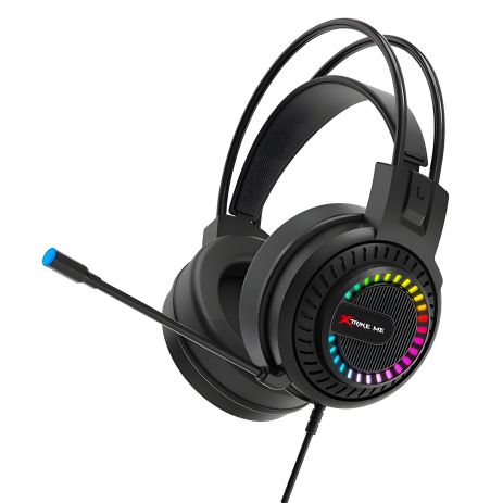 Наушники XTRIKE ME Gaming HP-318 RGB |2*3.5mm, PC/PS4/PS5| черные