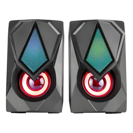 XTRIKE ME SK-402 PC Speakers with RGB Backlight |Black