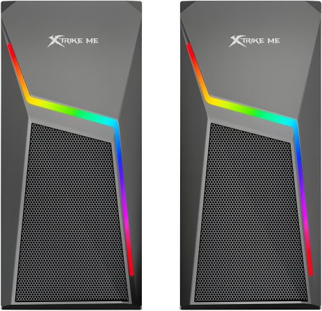 Комп'ютерна акустична система XTRIKE ME SK-503, 3Wx2, RGB, BT5.0, USB, 3.5mm, чорна