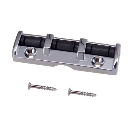 Хромированный роликовый топлок для электрогитары Хромированный роликовый топлок для электрогитары