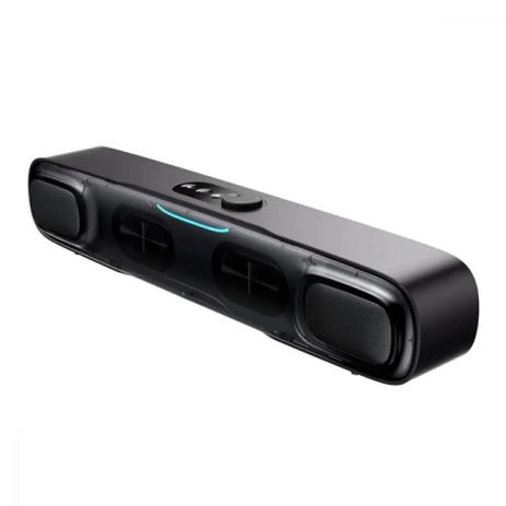 Акустика BASEUS AeQur DS10 Mini Soundbar, BT5.3, AUX, USB, OTA, RGB, 2.5Wx4, black