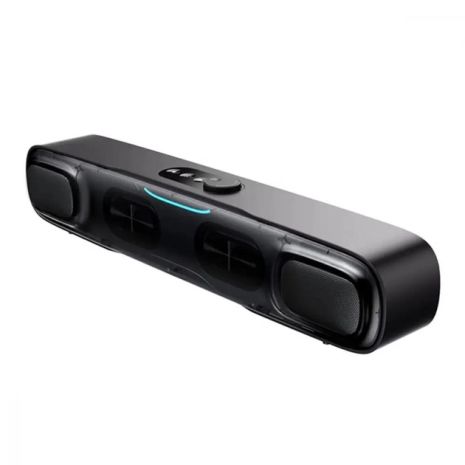 Акустика BASEUS AeQur DS10 Mini Soundbar, BT5.3, AUX, USB, OTA, RGB, 2.5Wx2, black Акустика BASEUS AeQur DS10 Mini Soundbar, BT5.3, AUX, USB, OTA, RGB, 2.5Wx2, black