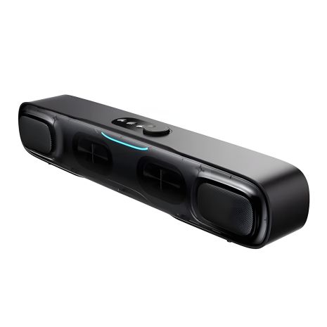 Акустика BASEUS AeQur DS10 Mini Soundbar |BT5.3, AUX/USB, OTA, RGB, 2.5Wx2| black Акустика BASEUS AeQur DS10 Mini Soundbar |BT5.3, AUX/USB, OTA, RGB, 2.5Wx2| black