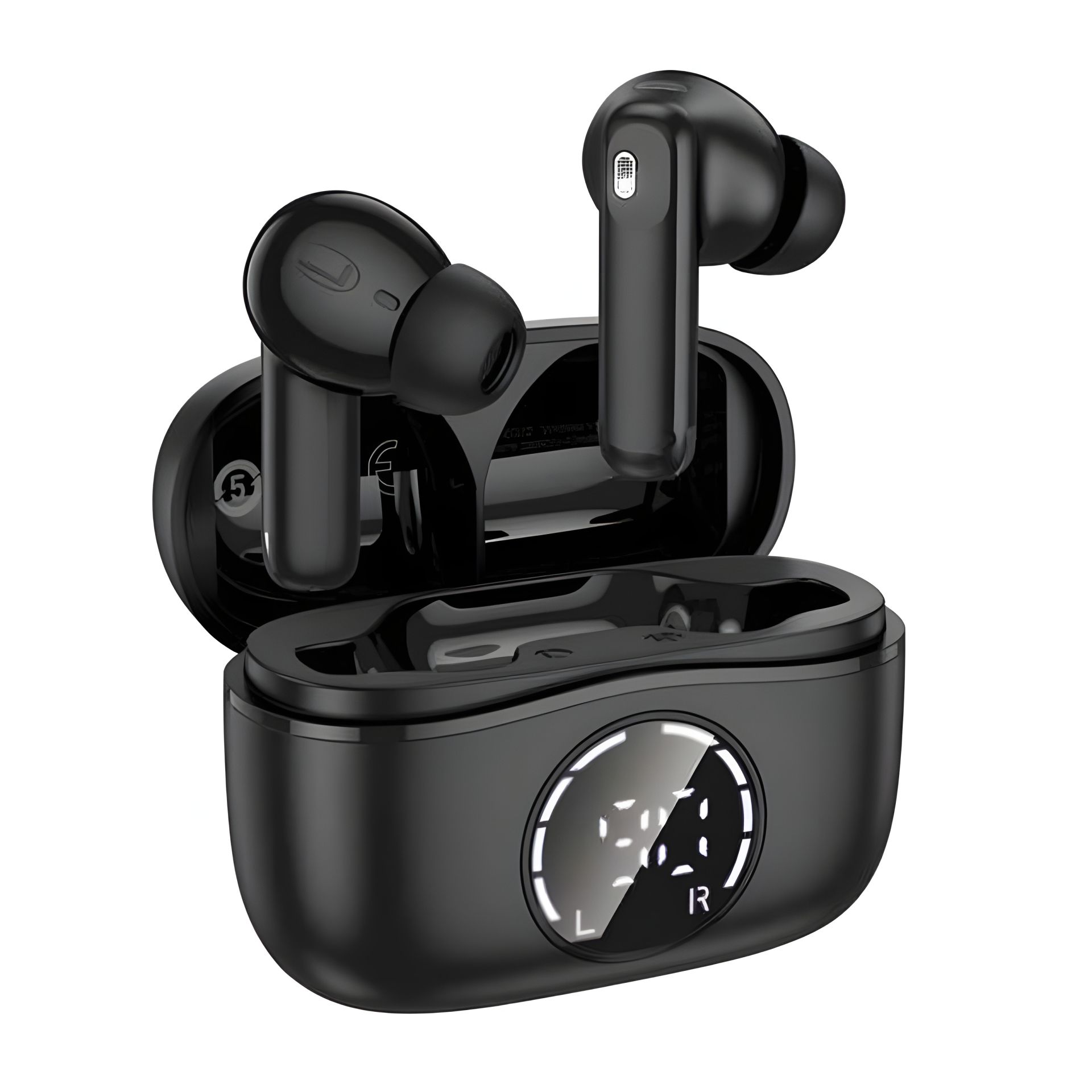 Наушники HOCO EQ22 Singer true wireless ANC+ENC noise reduction BT headset |BT5.4, 40/400mAh, 6-7h| black Наушники HOCO EQ22 Singer true wireless ANC+ENC noise reduction BT headset |BT5.4, 40/400mAh, 6-7h| black