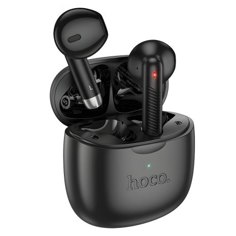 Бездротові навушники HOCO EW201 Graceful true wireless BT headset, BT5.4, 30mAh, 320mAh, 4h, black Бездротові навушники HOCO EW201 Graceful true wireless BT headset, BT5.4, 30mAh, 320mAh, 4h, black
