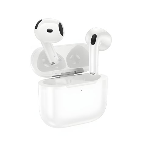 Бездротові навушники HOCO EW83 True wireless stereo headset, BT5.4, 30mAh, 300mAh, 4h, white Бездротові навушники HOCO EW83 True wireless stereo headset, BT5.4, 30mAh, 300mAh, 4h, white