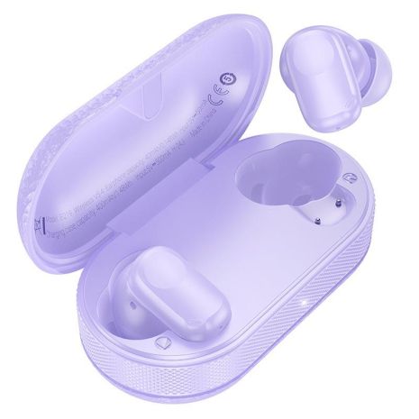 Наушники HOCO EQ19 Duke V true wireless BT headset |BT5.4, 40/400mAh, 7h| purple Наушники HOCO EQ19 Duke V true wireless BT headset |BT5.4, 40/400mAh, 7h| purple