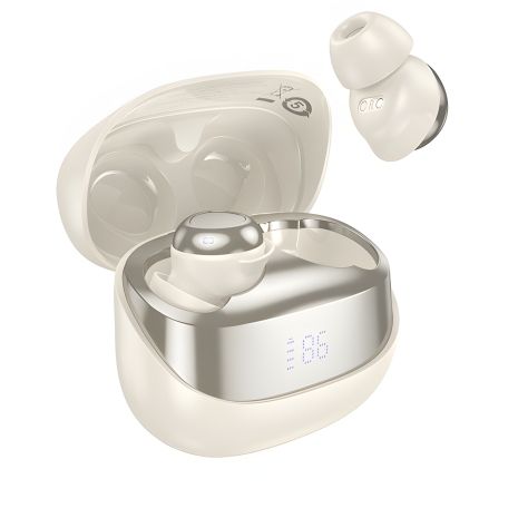 HOCO EW200 Elegant sleep true wireless BT headset with IPX4 |BT5.4, 30/400mAh, 4h| white