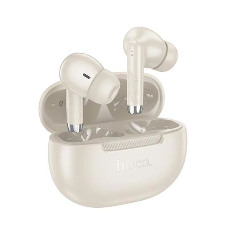 Бездротові навушники HOCO EQ24 Estrella wireless BT headset, BT5.4, 40mAh, 320mAh, 7h, gold Бездротові навушники HOCO EQ24 Estrella wireless BT headset, BT5.4, 40mAh, 320mAh, 7h, gold