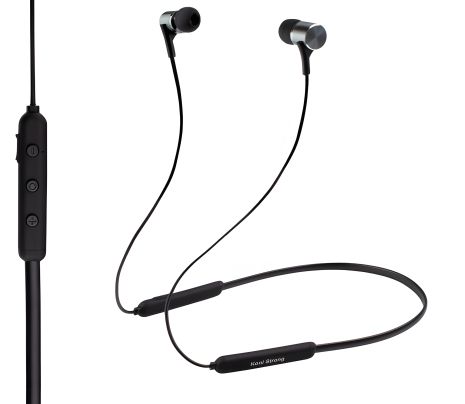 Бездротові Bluetooth навушники KONI STRONG KS-F18B, BT5.0, 140mAh, 6h, black Бездротові Bluetooth навушники KONI STRONG KS-F18B, BT5.0, 140mAh, 6h, black